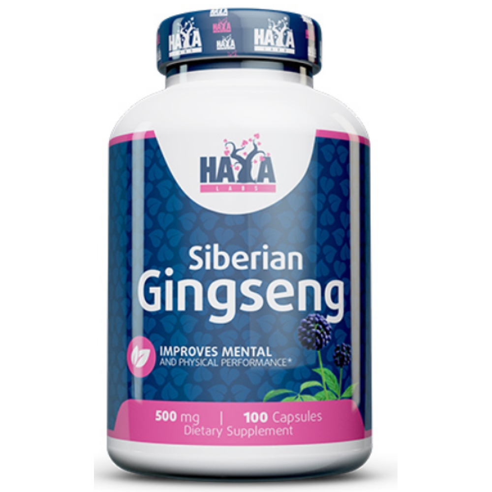 Siberian Ginseng 500mg - 100 капс купить Киев и Украина ≡ Цена